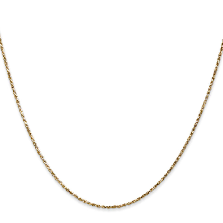 14k 1.15mm D/C Machine-made Rope Chain