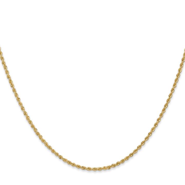 14k 1.50mm Regular Rope Chain