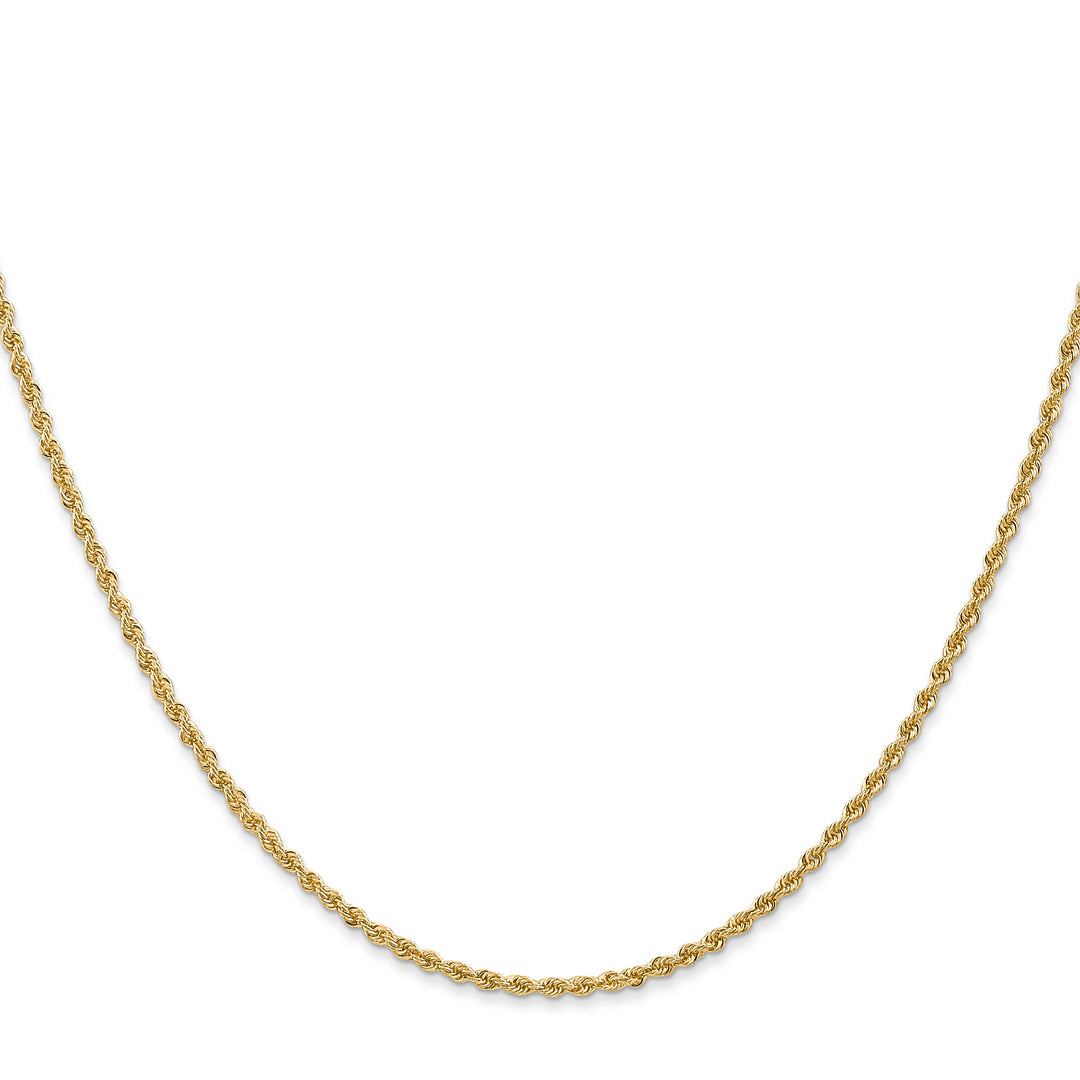 14k 1.50mm Regular Rope Chain