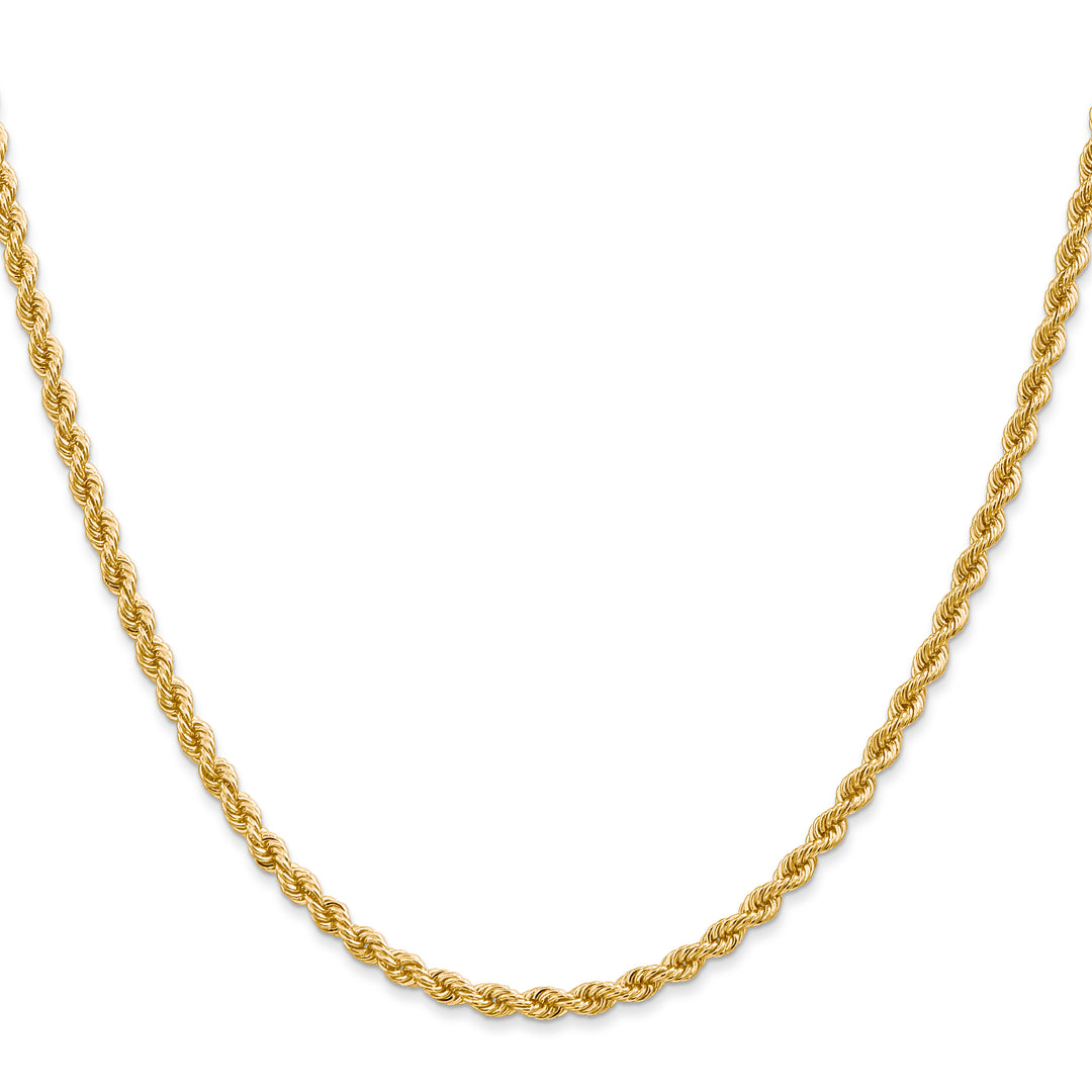 14K 2.75mm Regular Rope Chain