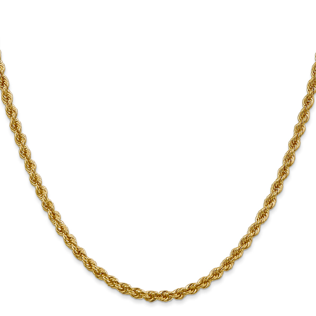 14k 3mm Regular Rope Chain