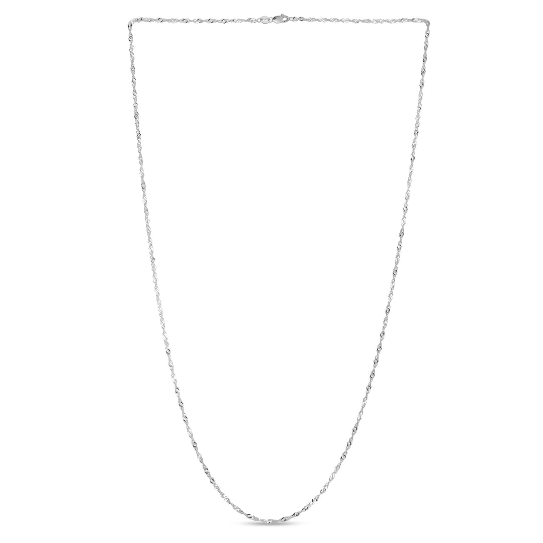 10K Gold 1.5mm Singapore Chain