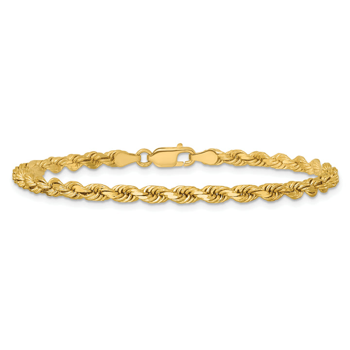 14k 3.75mm Diamond-cut Rope Chain