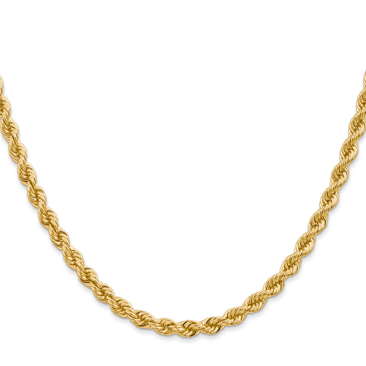14k 4mm Regular Rope Chain