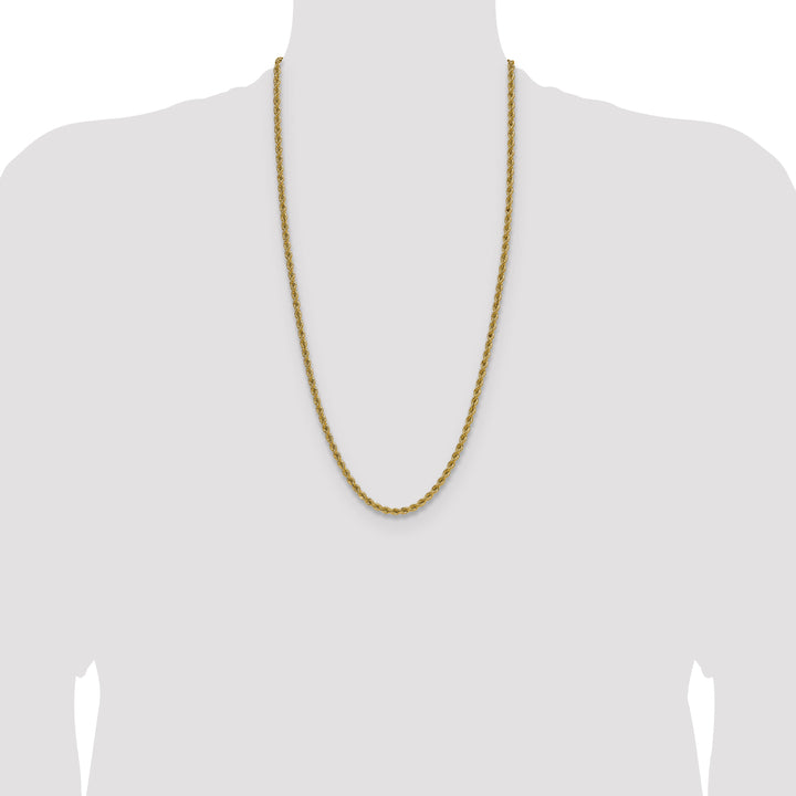 14k 4.2mm Regular Rope Chain