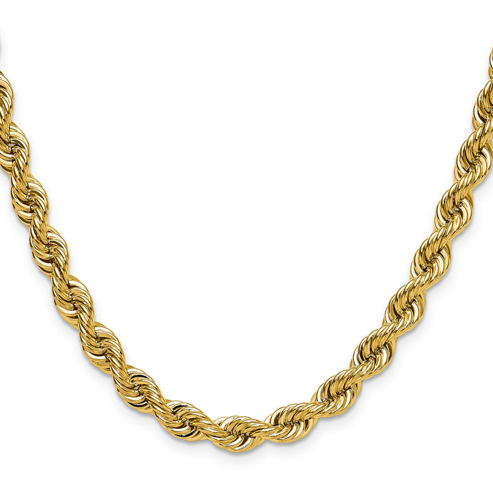 14k 6.7mm Regular Rope Chain
