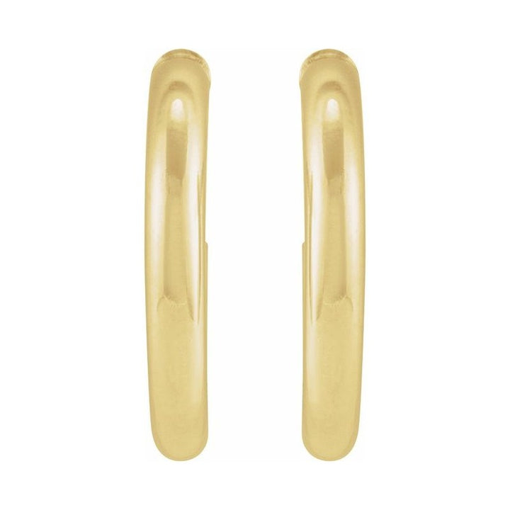 Tube Hoop Earrings