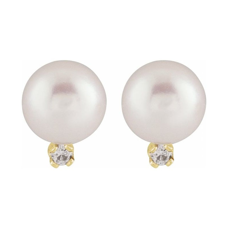 Accented Pearl Earrings