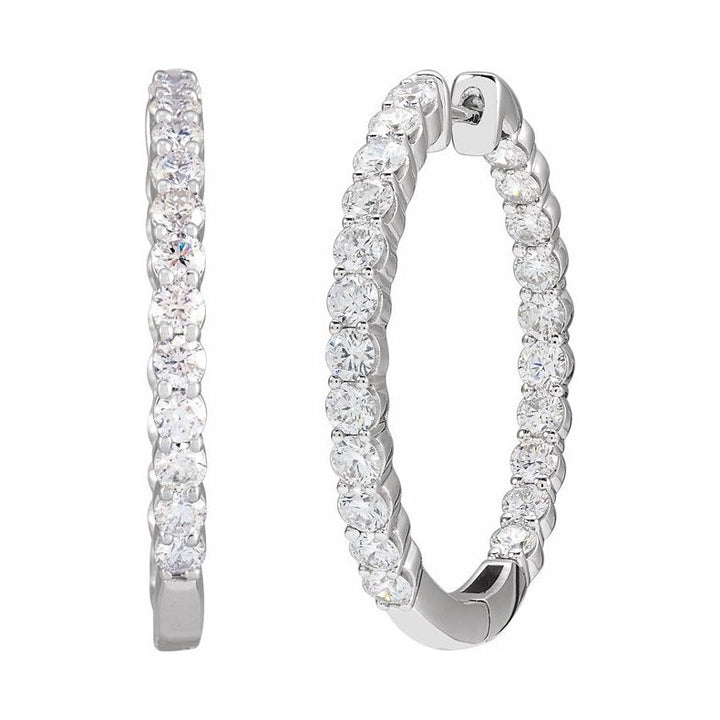 Inside-Outside Hoop Earrings