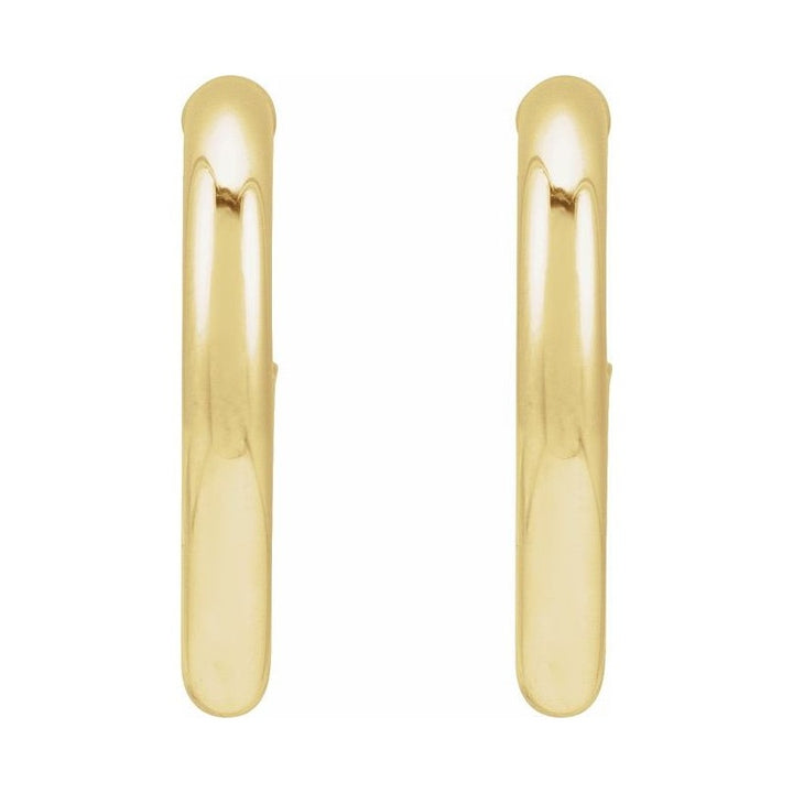 Tube Hoop Earrings