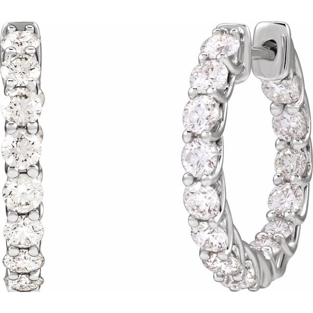 Inside-Outside Hoop Earrings