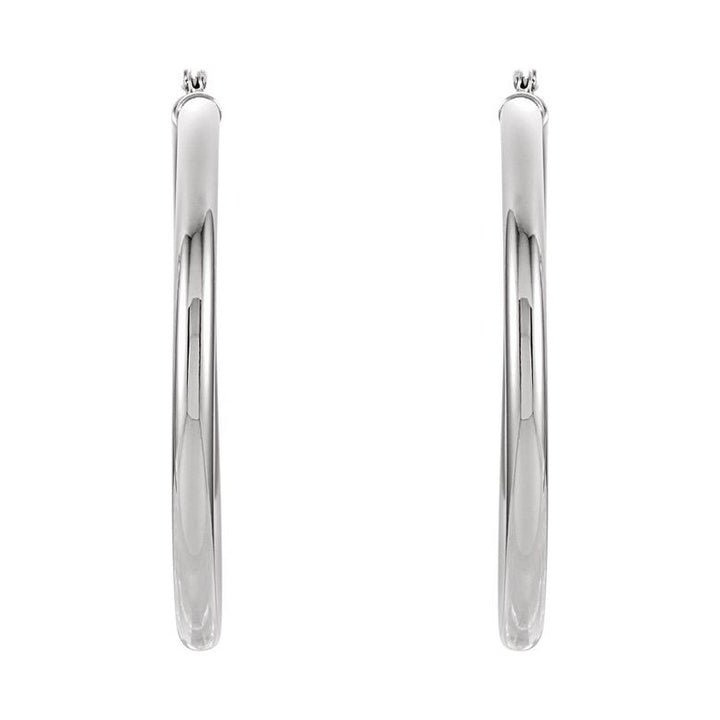 Tube Hoop Earrings