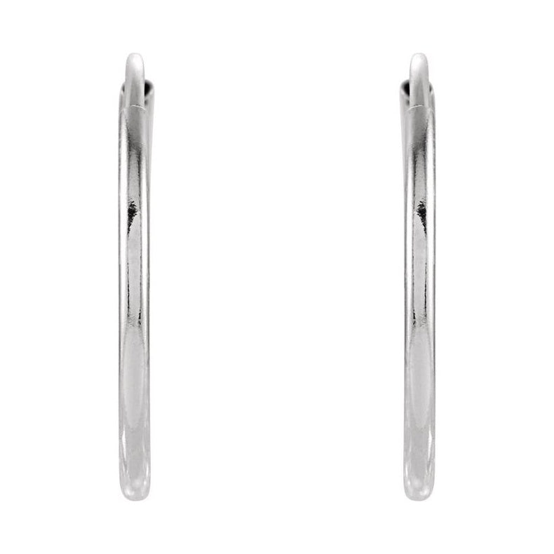Endless Tube Hoop Earrings
