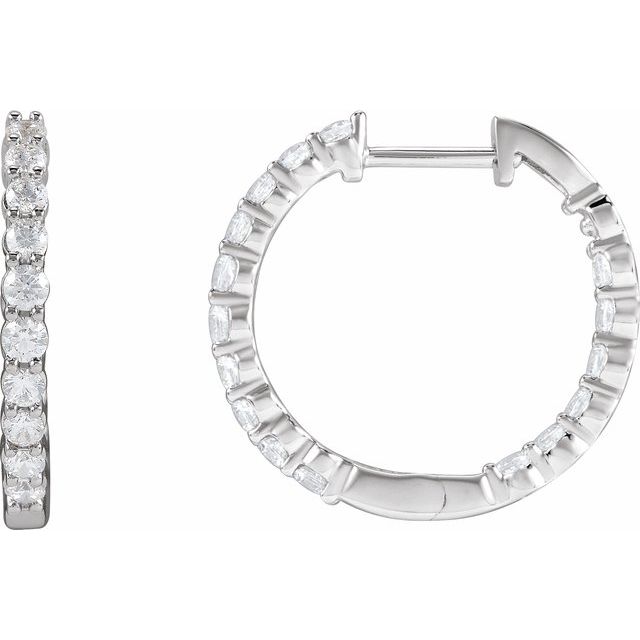 Inside-Outside Hoop Earrings