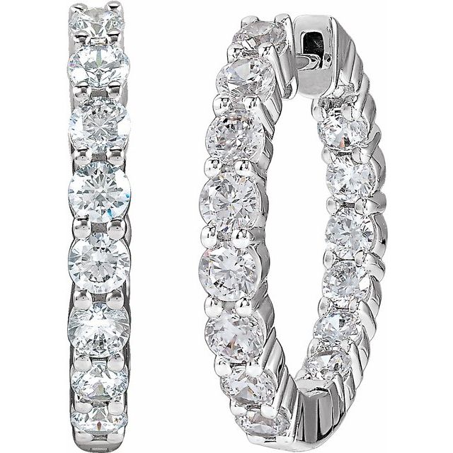 Inside-Outside Hoop Earrings