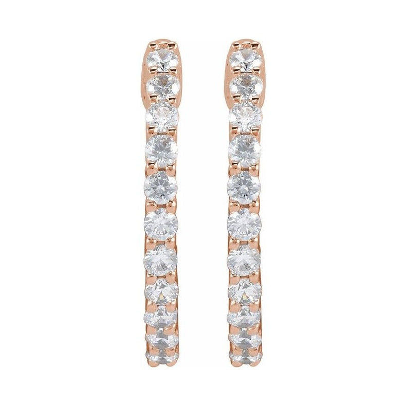 Inside-Outside Hoop Earrings