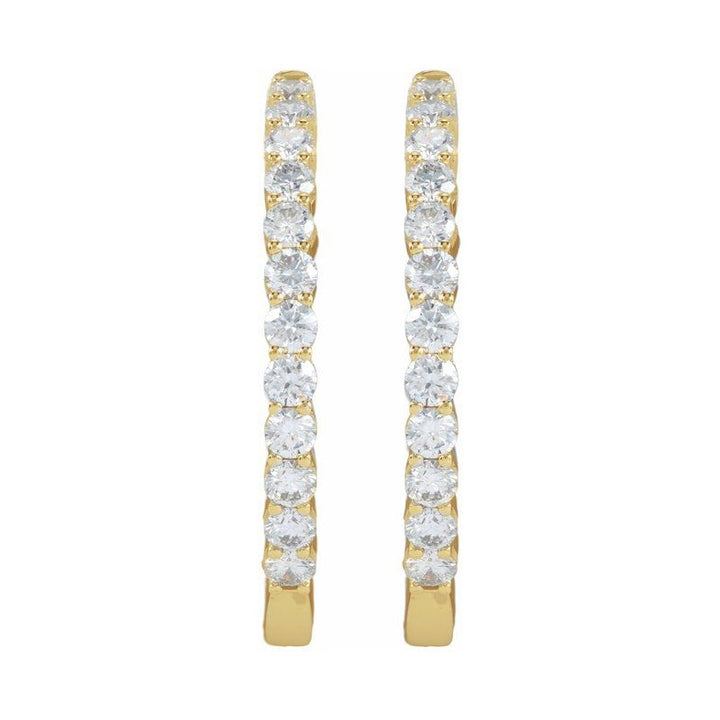 Inside-Outside Hoop Earrings