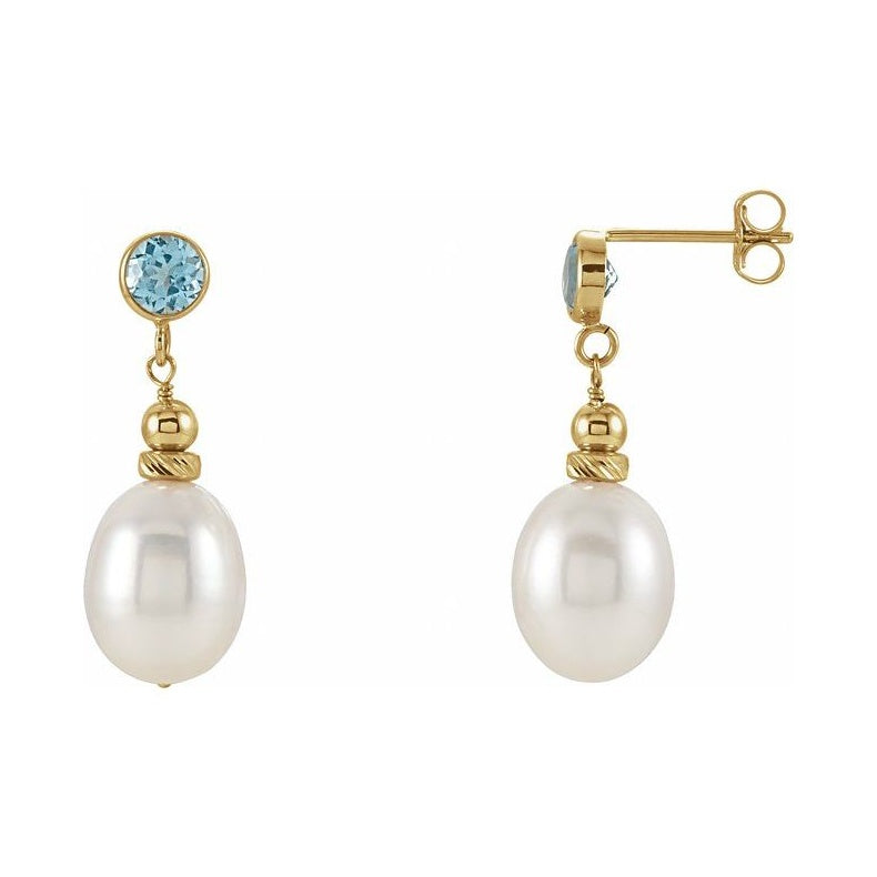 Accented Pearl Earrings