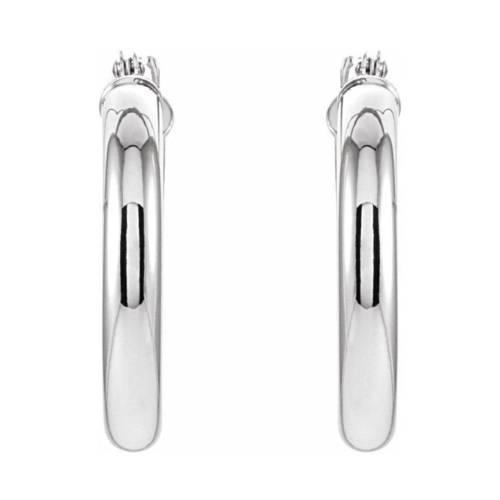 Tube Hoop Earrings