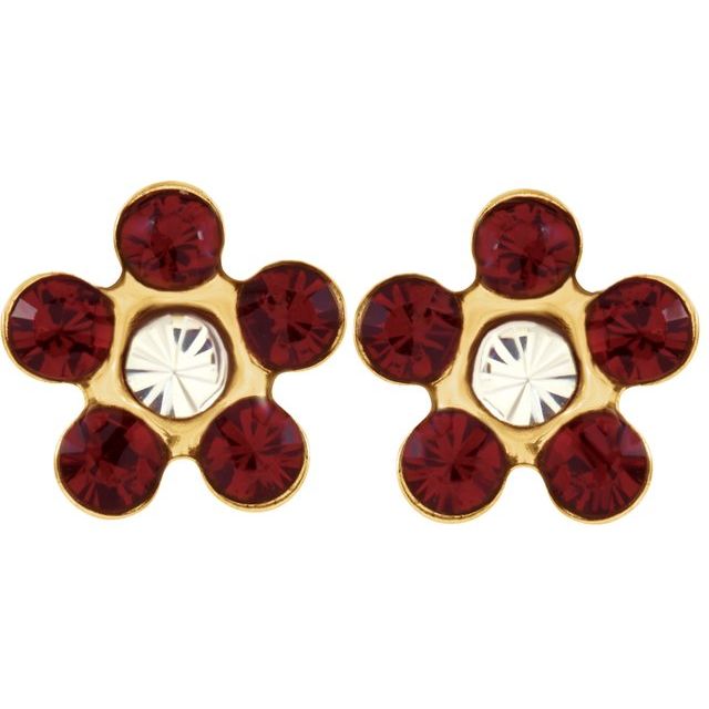Floral-Inspired Inverness® Piercing Earrings