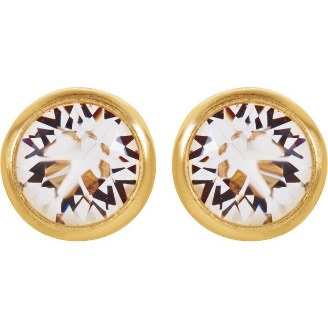 Imitation Crystal Inverness® Piercing Stud Earrings