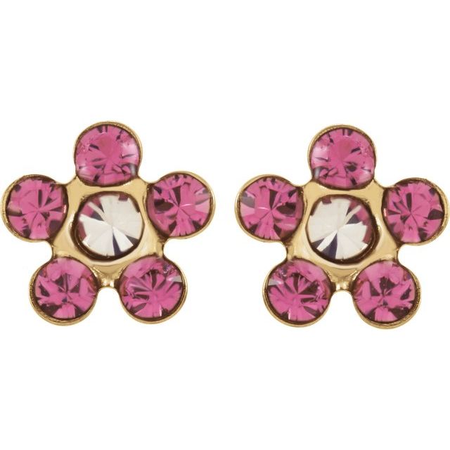 Floral-Inspired Inverness® Piercing Earrings