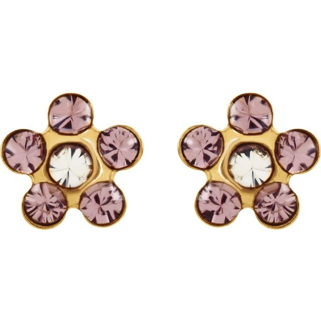 Floral-Inspired Inverness® Piercing Earrings