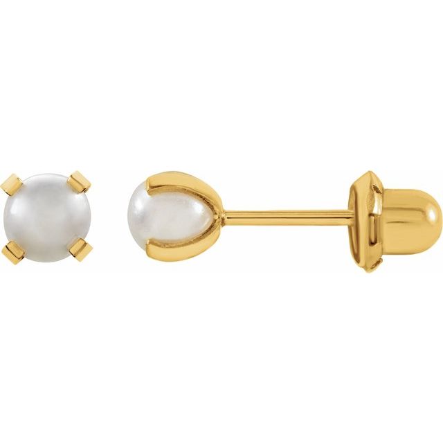Imitation Pearl Inverness® Piercing Earrings