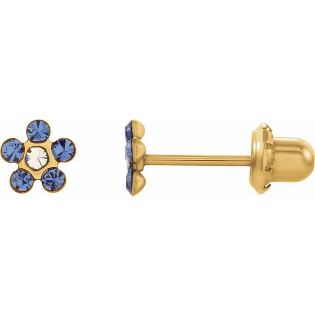 Floral-Inspired Inverness® Piercing Earrings