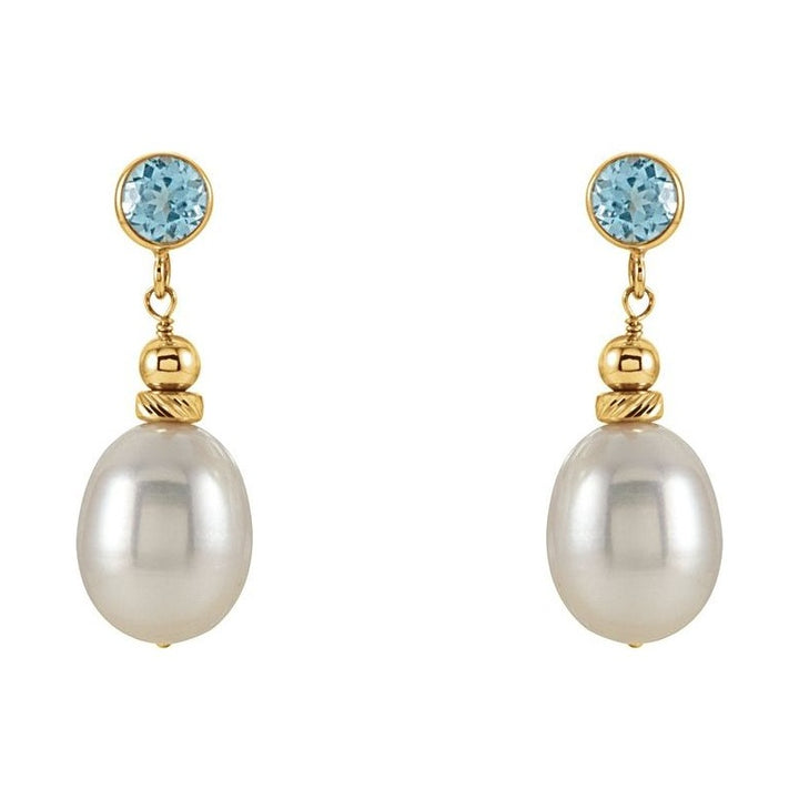 Accented Pearl Earrings