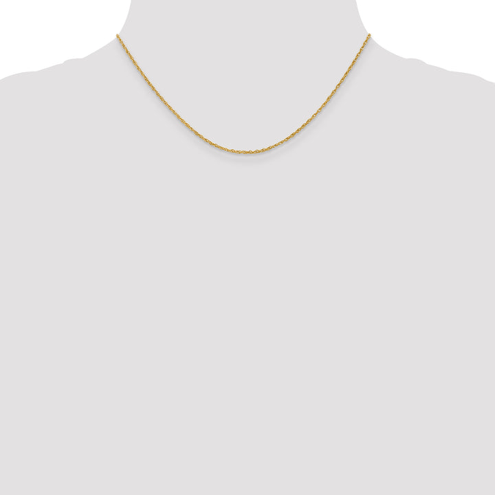 18K Leslies 1.3mm Baby Rope Chain