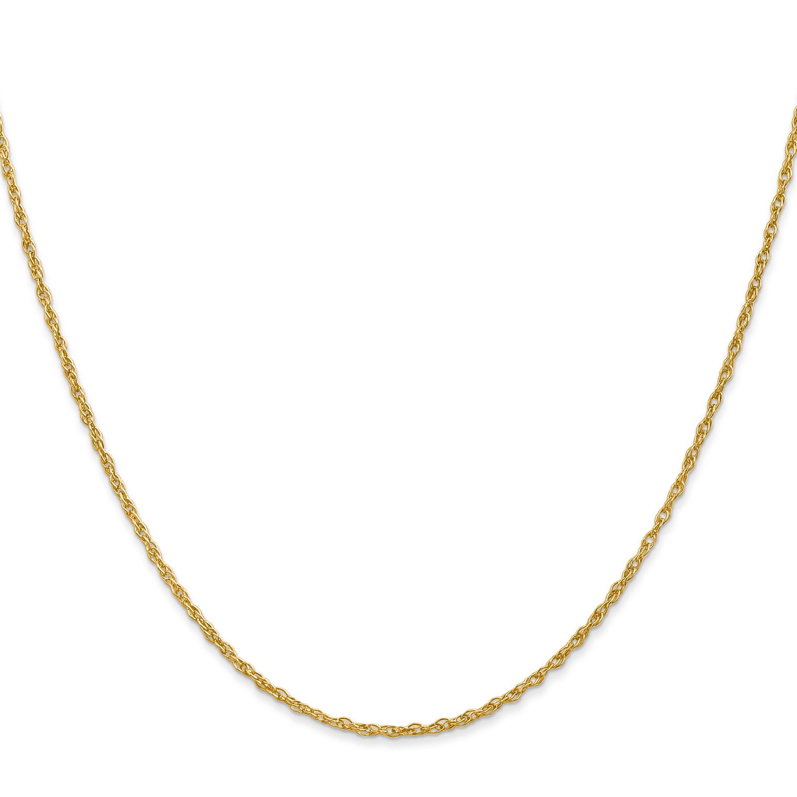 18K Leslies 1.3mm Baby Rope Chain