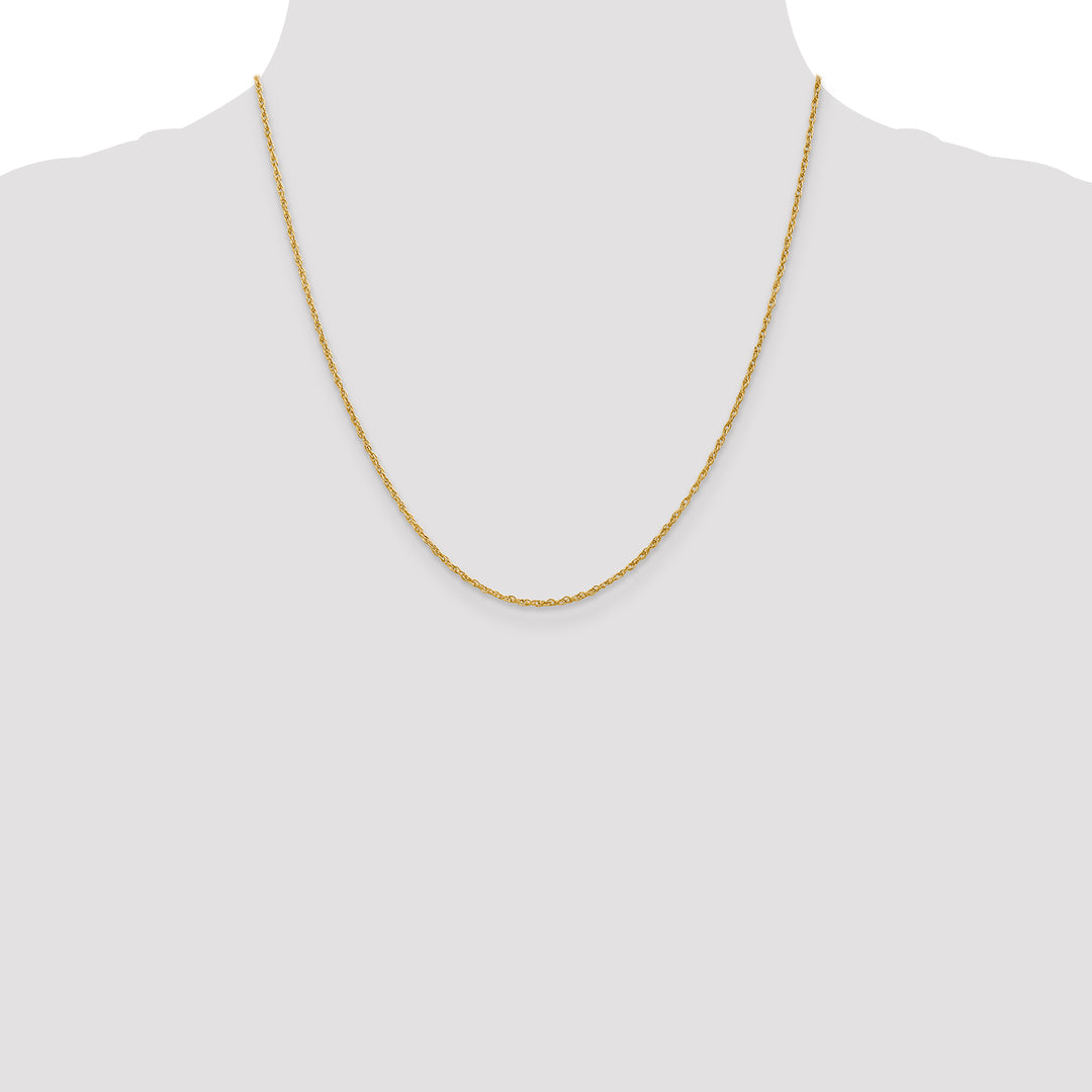 18K Leslies 1.3mm Baby Rope Chain