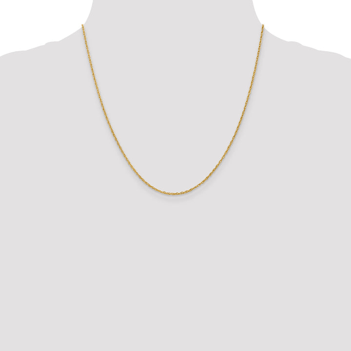 18K Leslies 1.3mm Baby Rope Chain