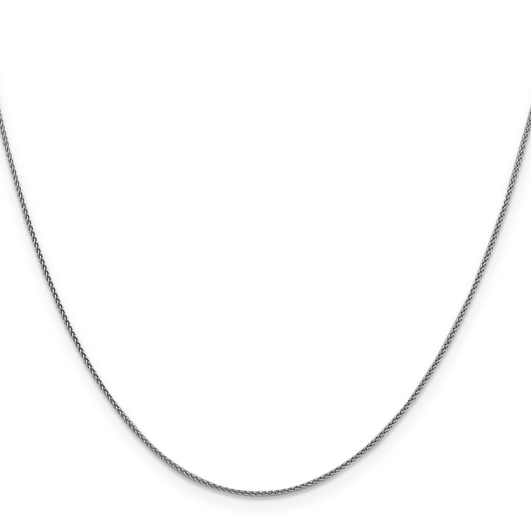 18K Leslies WG 1mm D/C Spiga Chain