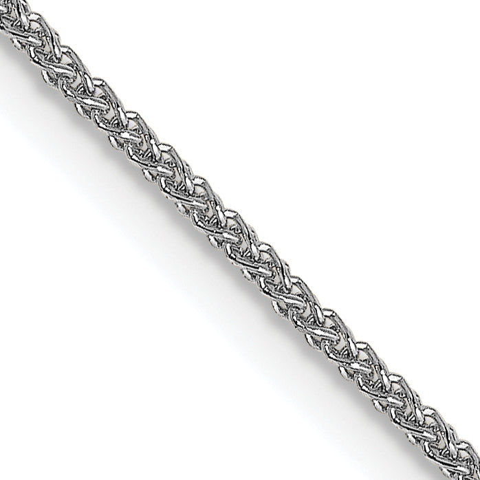 18K Leslies WG 1mm D/C Spiga Chain