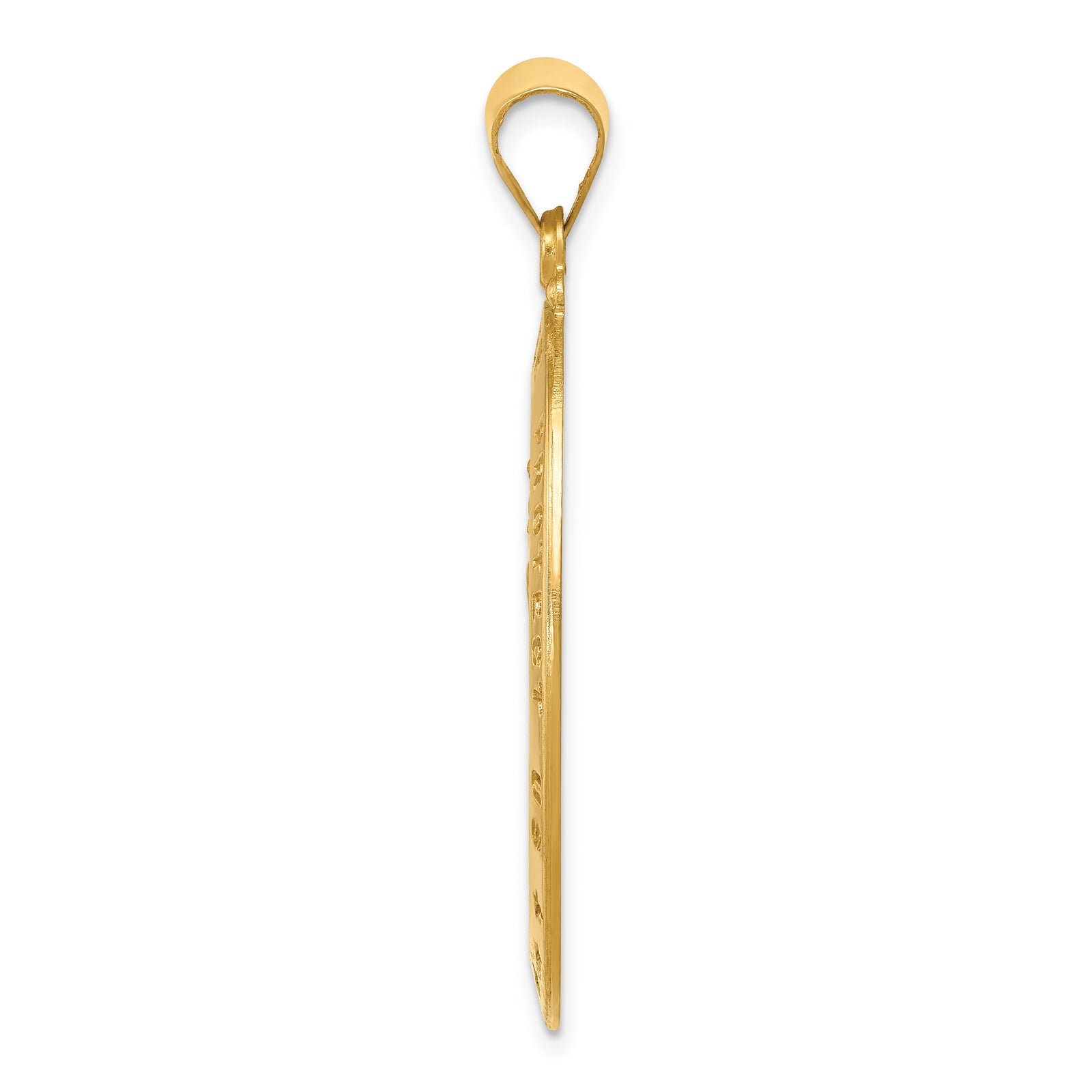 18k Saint Christopher Medal Pendant