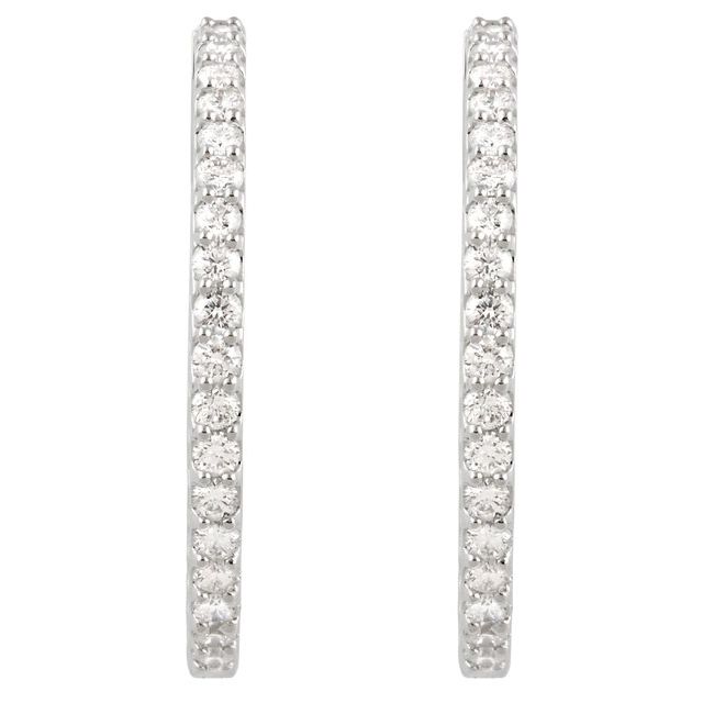 Inside-Outside Hoop Earrings