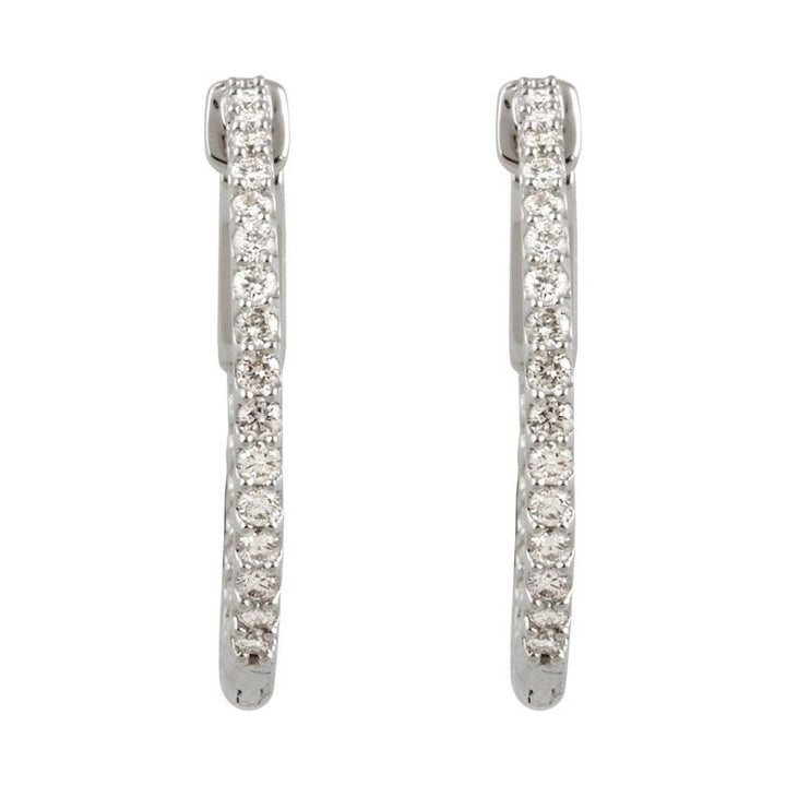 Inside-Outside Hoop Earrings