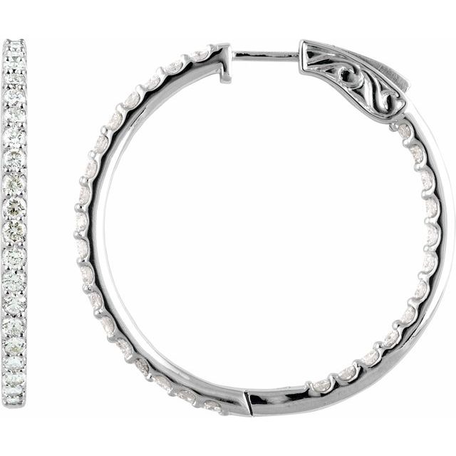 Inside-Outside Hoop Earrings