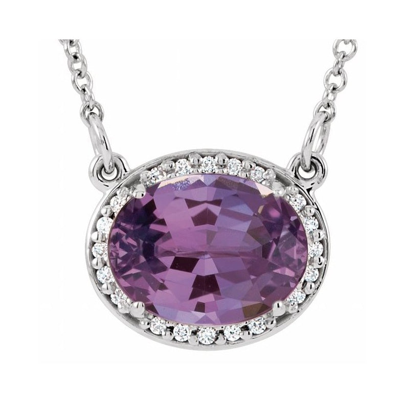 Halo-Style Necklace