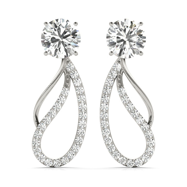 Diamond Multi-Stone Earring Jackets