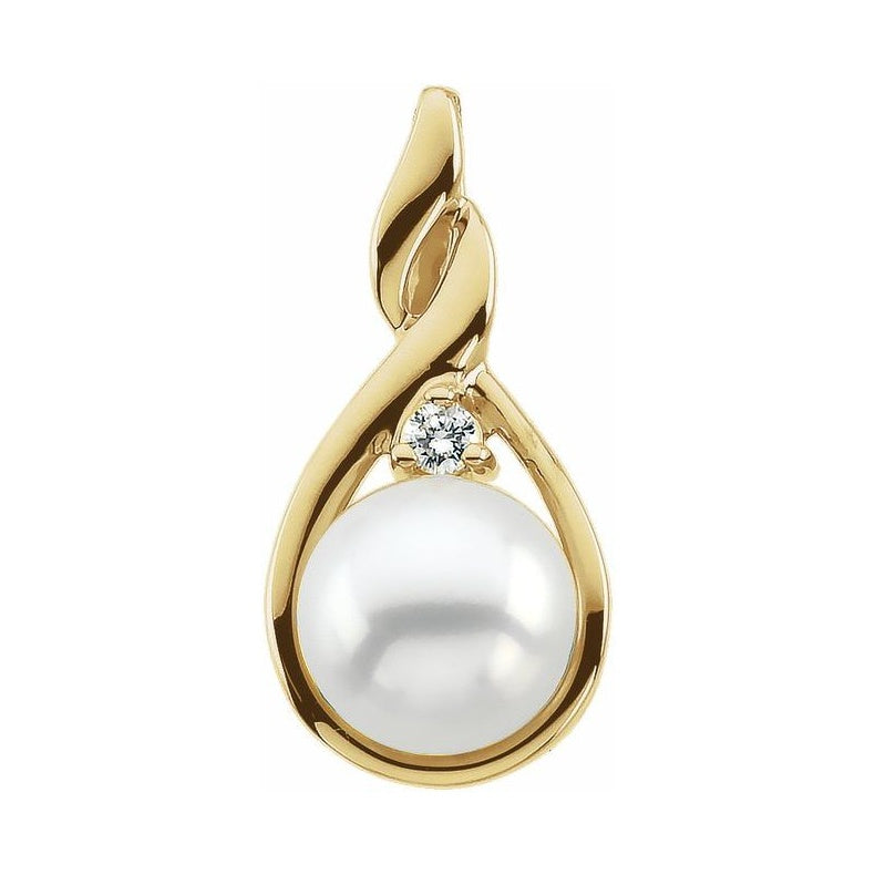 Accented Pearl Pendant