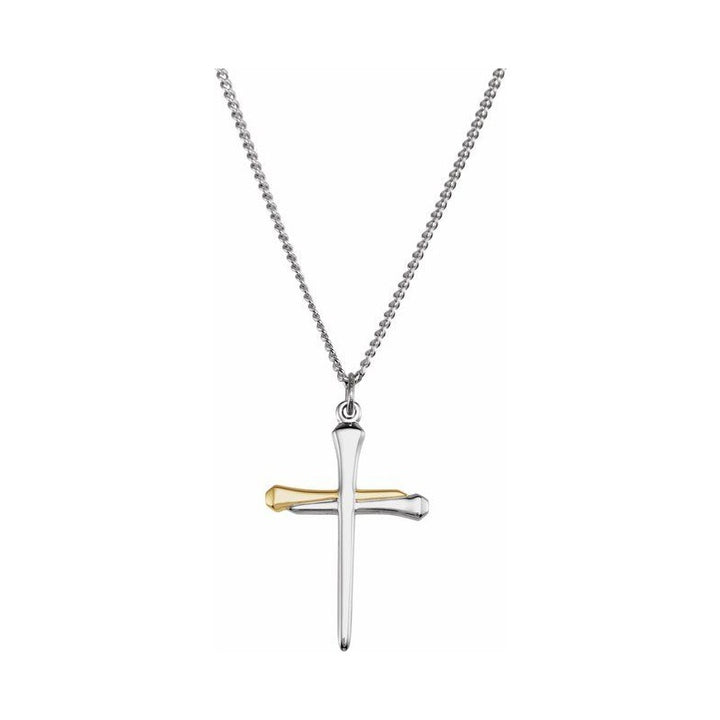 Nail Cross Necklace