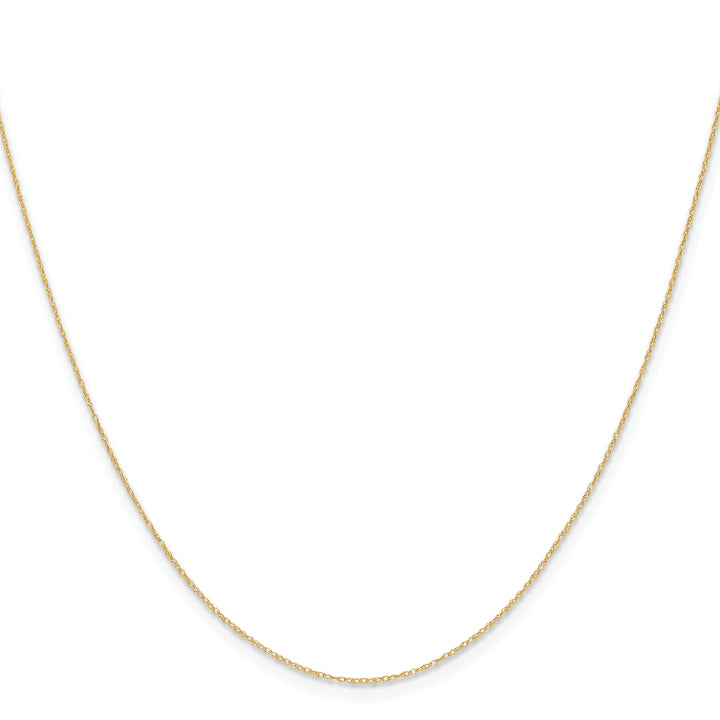 14k .4 mm Carded Cable Rope Chain