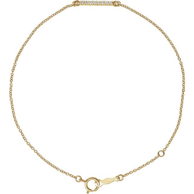 Accented Bar Bracelet