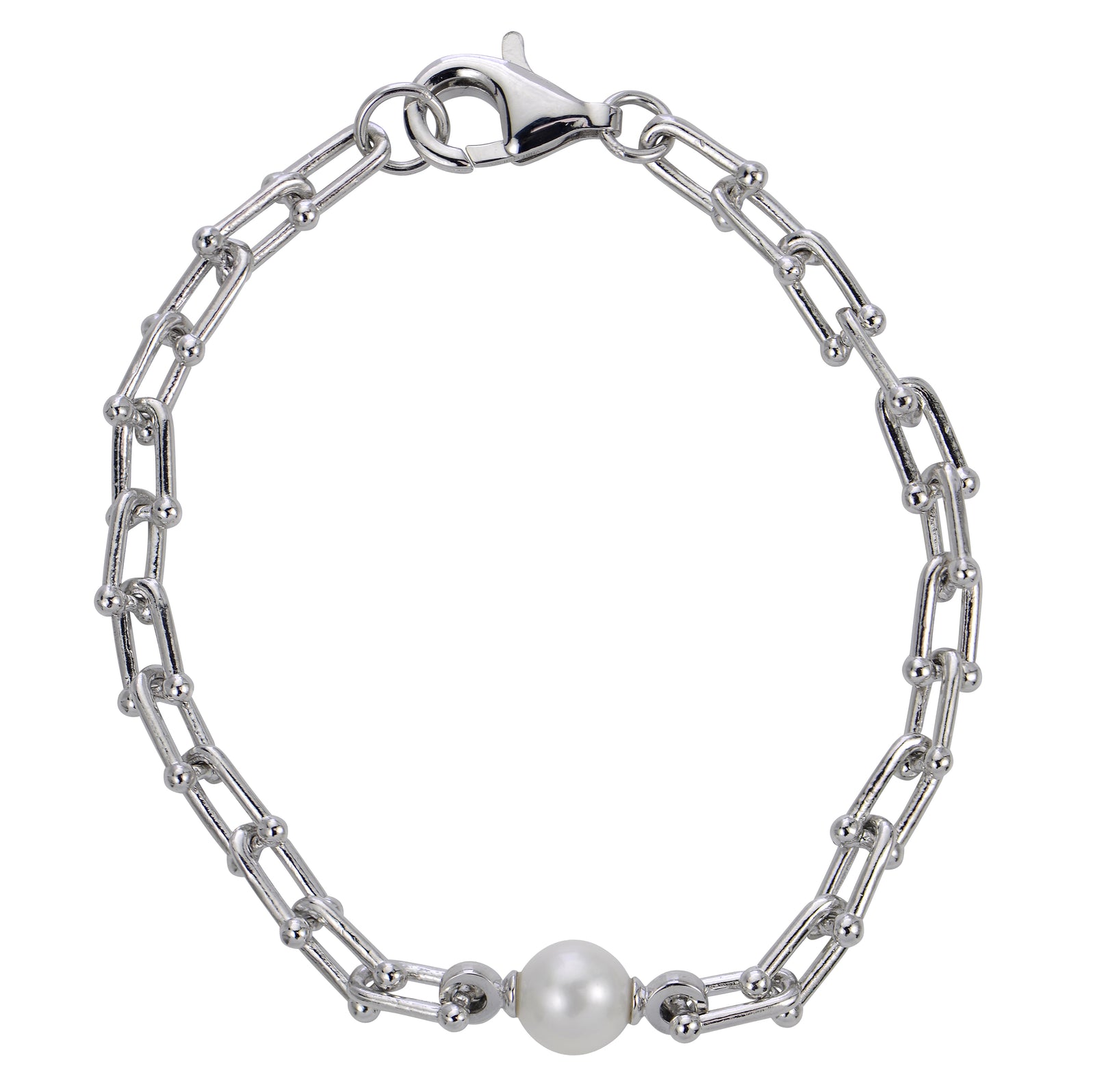 Sterling Silver Freshwater Pearl Bracelet