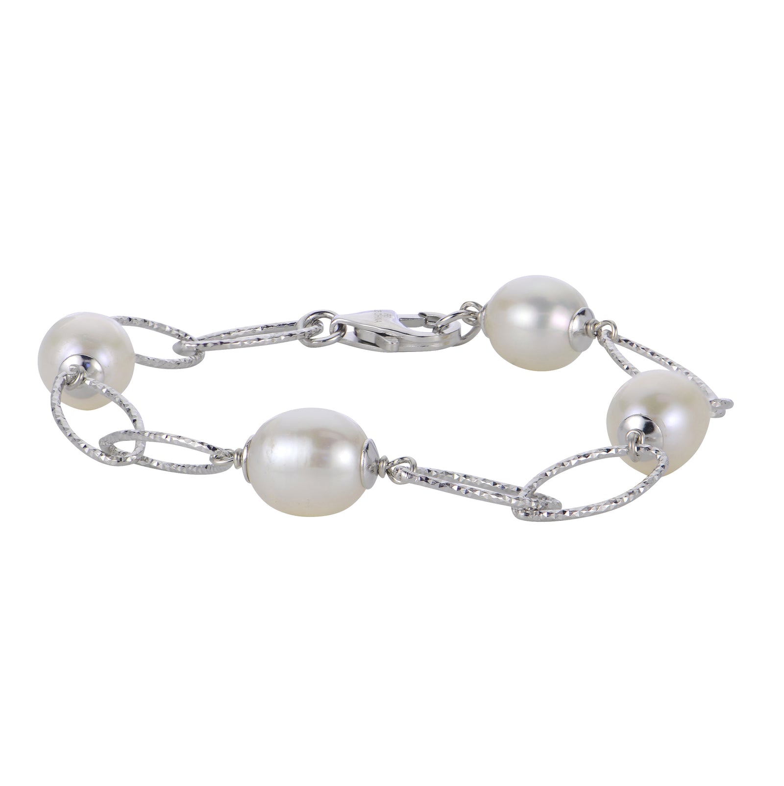 Sterling Silver Freshwater Pearl Bracelet