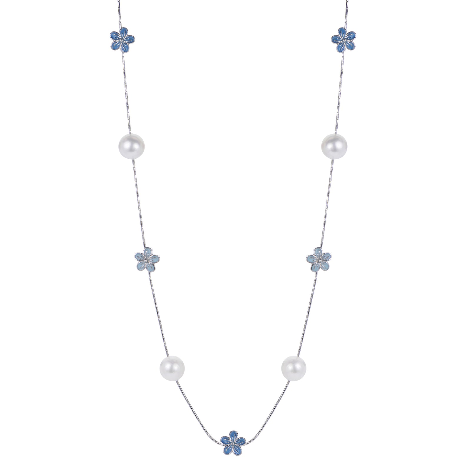 Sterling Silver Freshwater Pearl Necklace