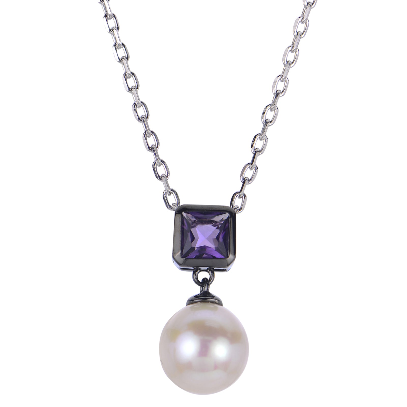 Sterling Silver Freshwater Pearl Necklace